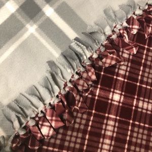 Plaid Tie Blanket